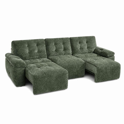 Drayton Electric Sofa Bed Large 3 Seater with Power Sliding Seats