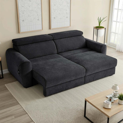 Dawson 3 Seater Electric Sofa Bed with Power Sliding Seats & Headrests