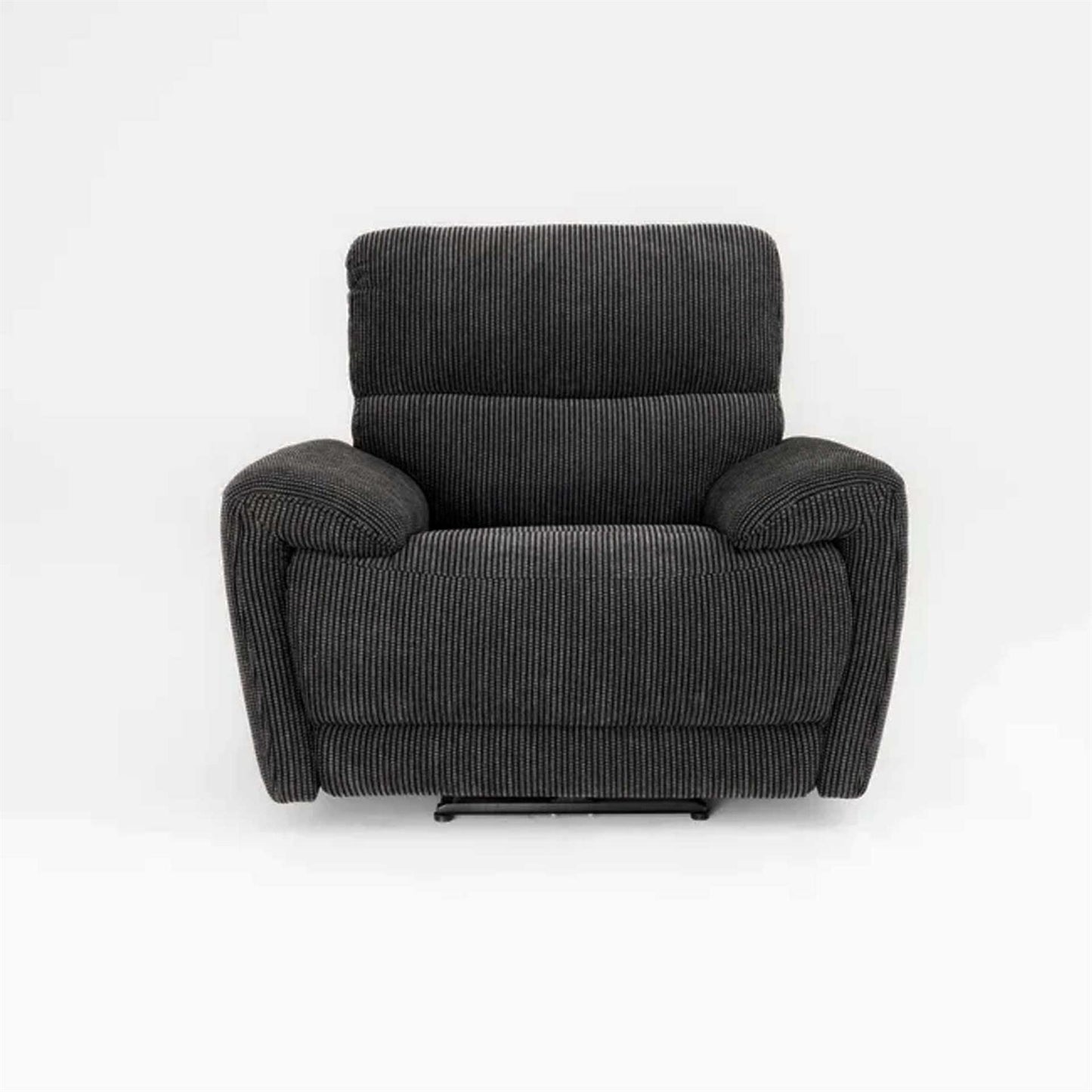 Carla Electric Reclining 3 Piece Sofa Suite 3 + 1 + 1 Black