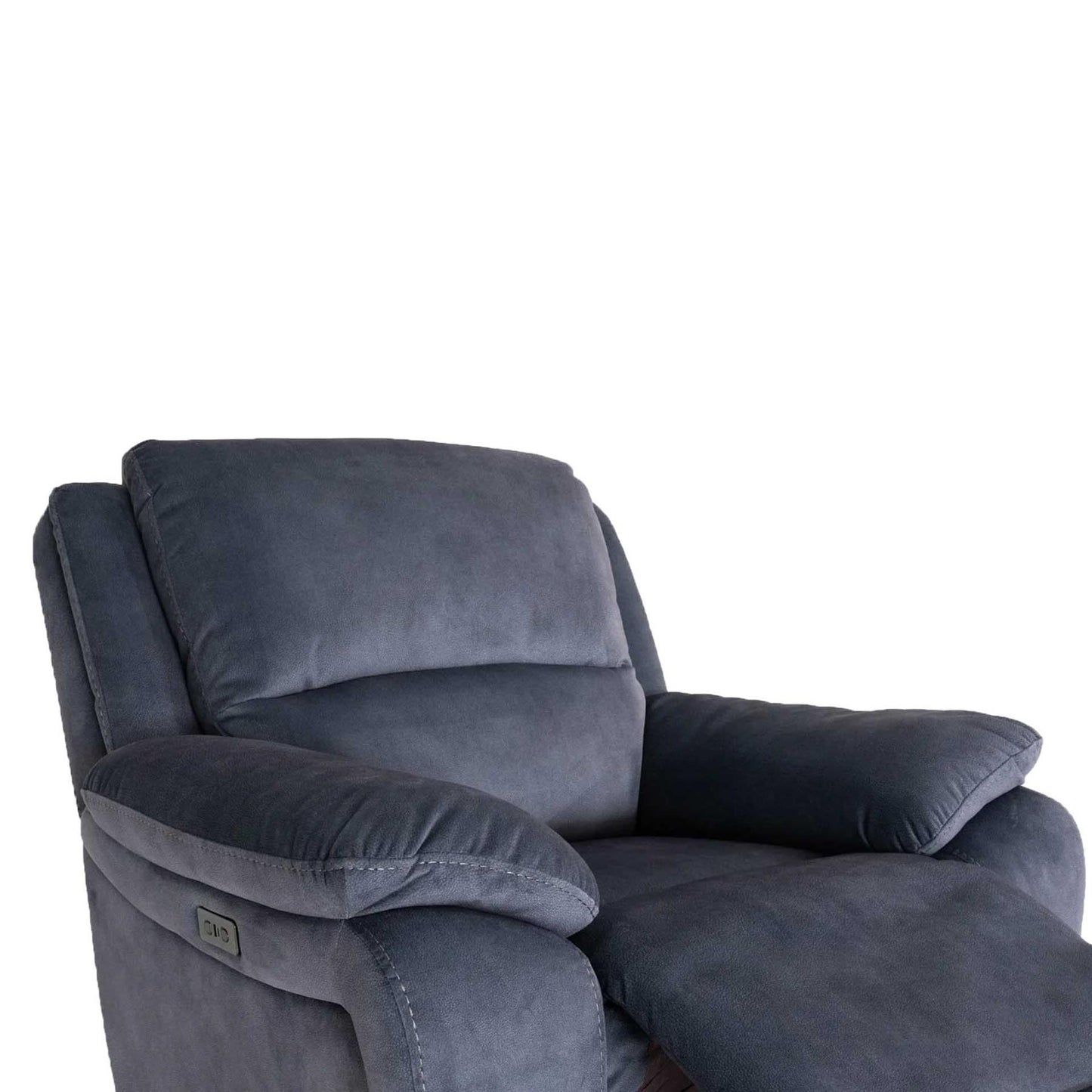 Bella Electric Reclining 3 Piece Sofa Suite 3 + 1 + 1 Grey