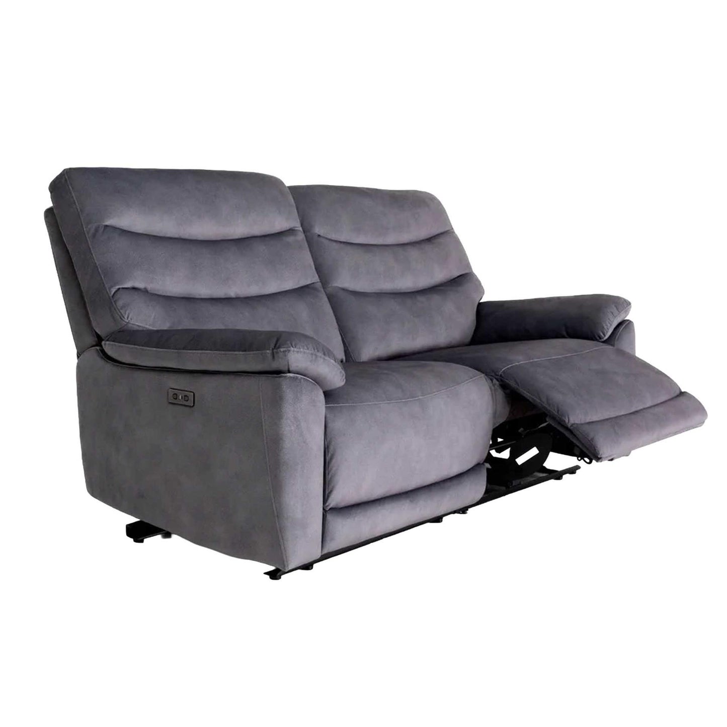 Tilly Electric Reclining 3 Piece Sofa Suite 3 + 1 + 1 Charcoal