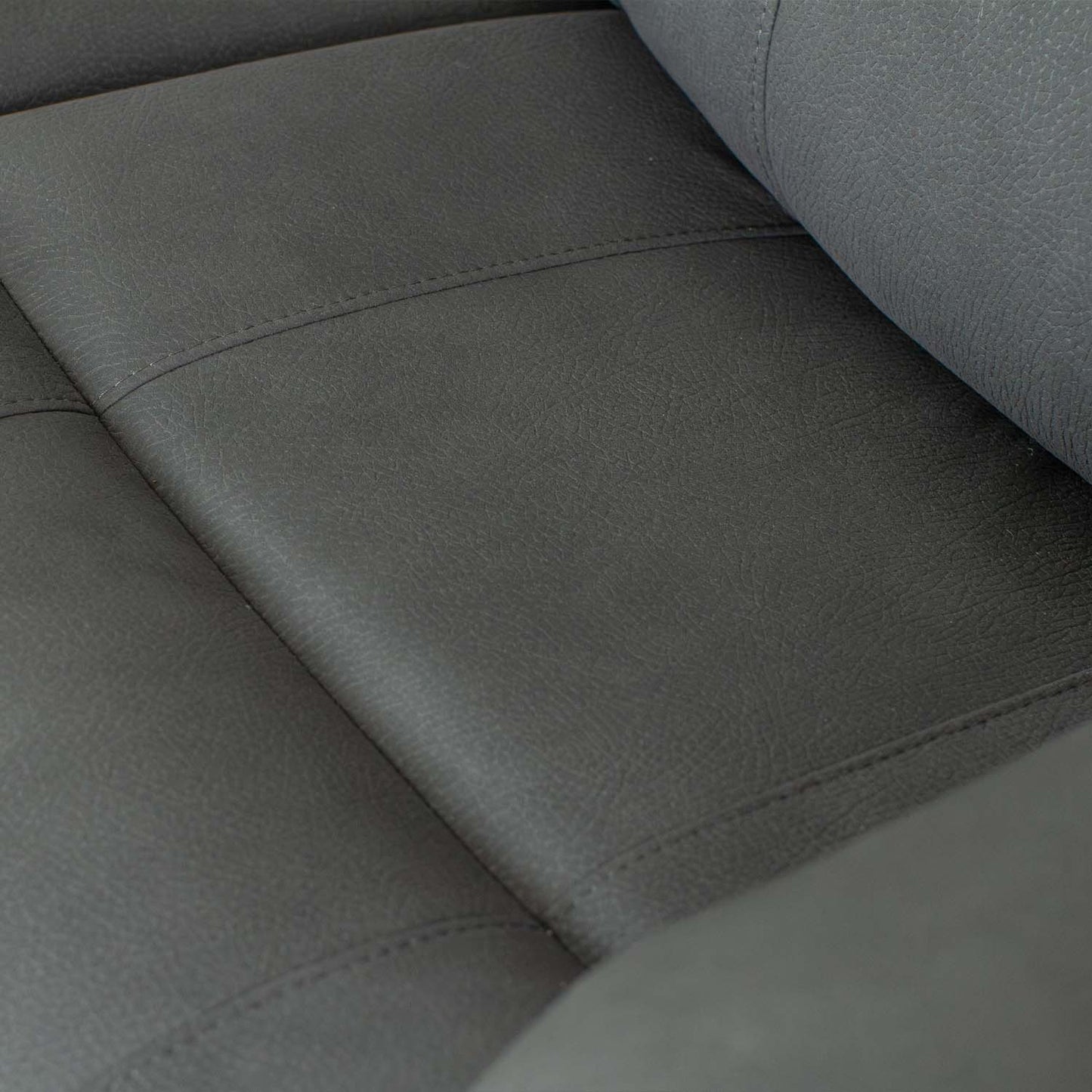 Alaska Full Fabric Reclining Sofa Suite 3 + 2 - Grey