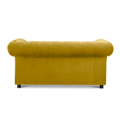Ashbourne Chesterfield Plush Velvet 2 Seater