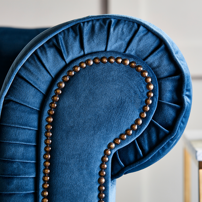 Ashbourne Chesterfield Plush Velvet 2 Seater