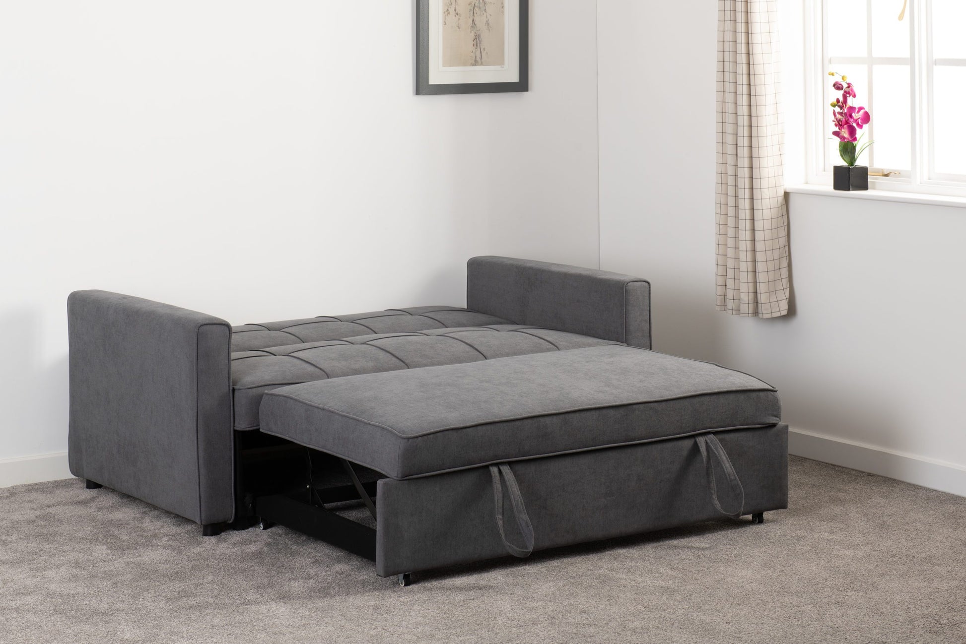 Astoria 2 Seater Fabric Sofa Bed - 6