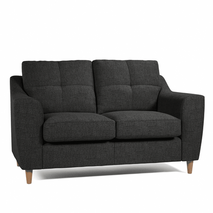 Baxter Tufted Fabric 2 Seater Sofa