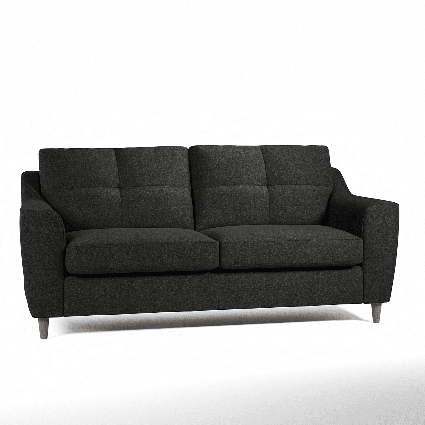 Baxter Tufted Fabric 3 Seater Sofa