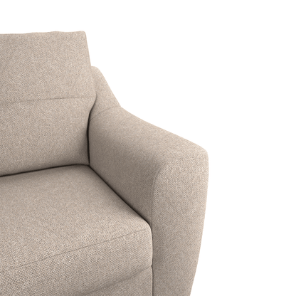 Baxter Tufted Fabric 3 Seater Sofa - 4