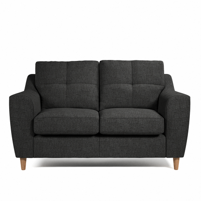 Baxter Tufted Fabric 2 Seater Sofa
