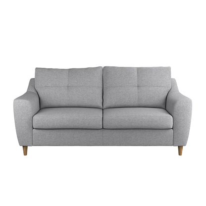 Baxter Tufted Fabric 3 Seater Sofa