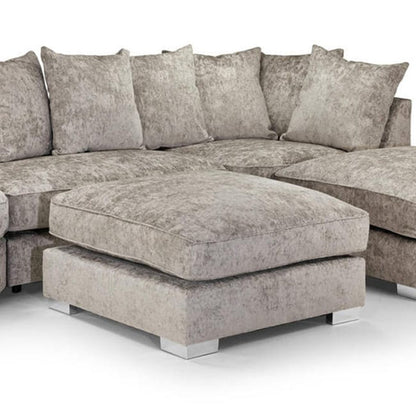 Bishop U-Shape Alaska Fabric - Truffle - 3
