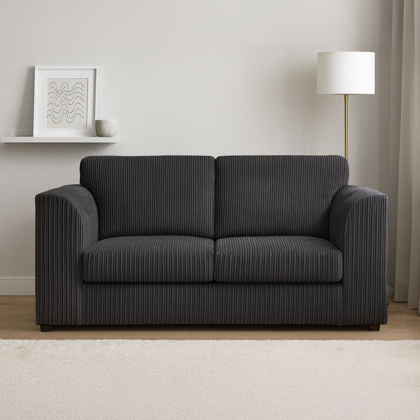 Luxor Full Jumbo Cord 2 Seater – Full Back