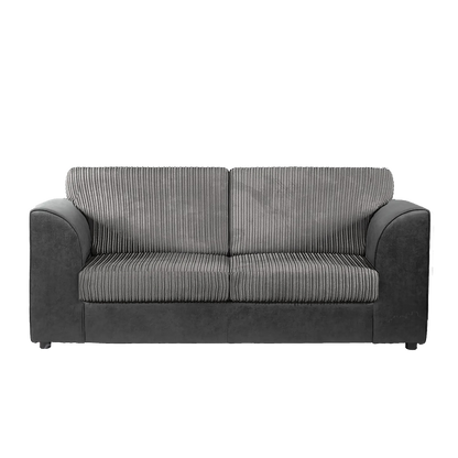 Luxor Full Jumbo Cord 3 Seater – Full Back