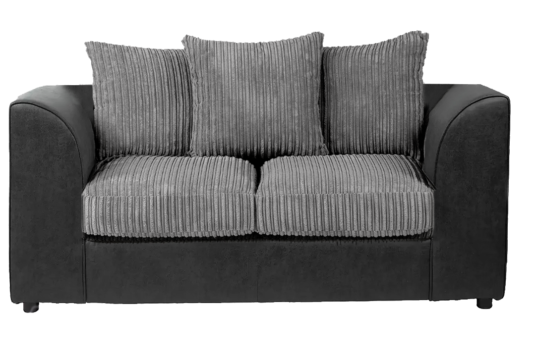 Luxor Full Jumbo Cord 2 Seater - Scatter Back