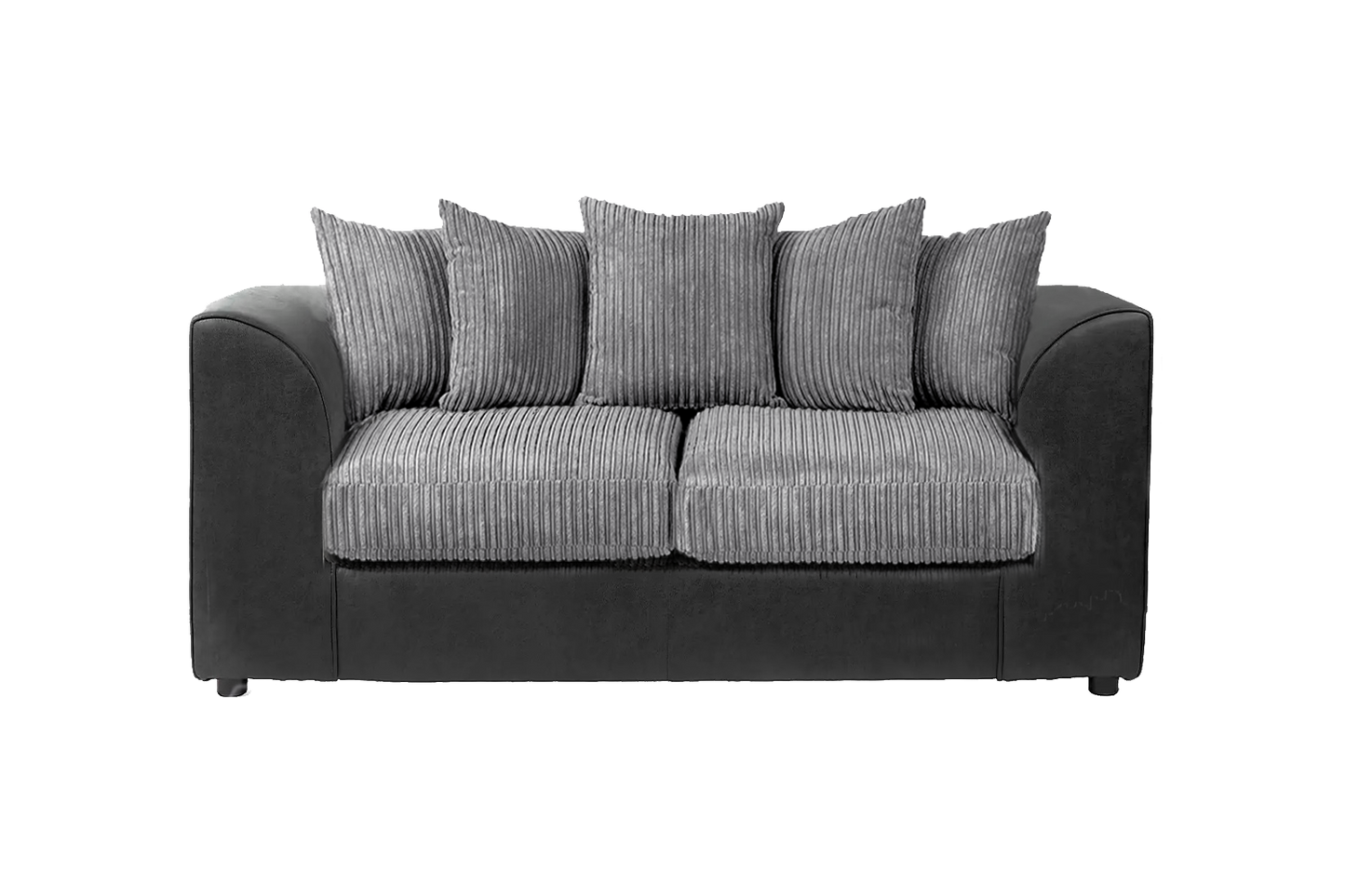 Luxor Full Jumbo Cord 3 Seater - Scatter Back