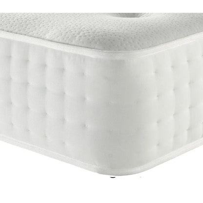 Cashmere Double Mattress + Premium Divan Bed Bundle Set - 4
