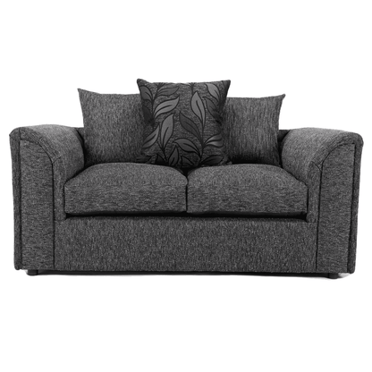 Byron Dundee Chenille Fabric 2 Seater Sofa