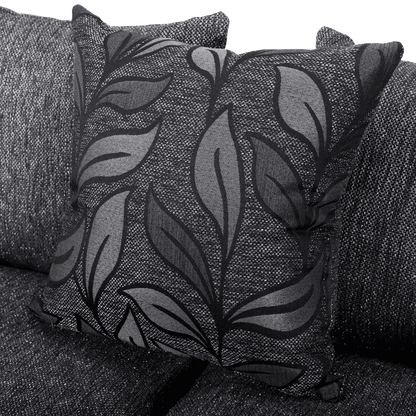 Byron Dundee Chenille Fabric Sofa Suite - 8