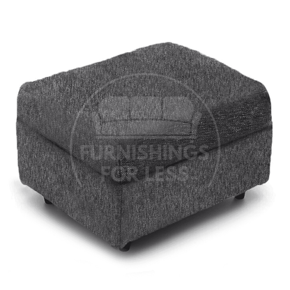 Byron Dundee Chenille Fabric Footstool