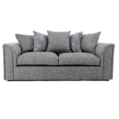Byron Dundee Chenille Fabric 3 Seater Sofa