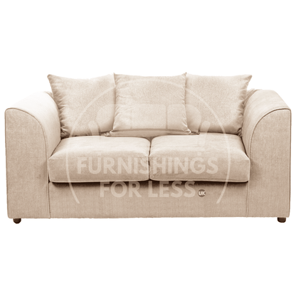 Casper Chenille Fabric 2 Seater Sofa