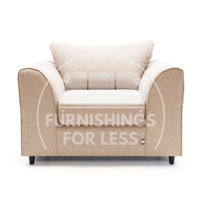 Casper Chenille Fabric Armchair