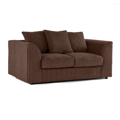 Luxor Full Jumbo Cord 2 Seater - Scatter Back