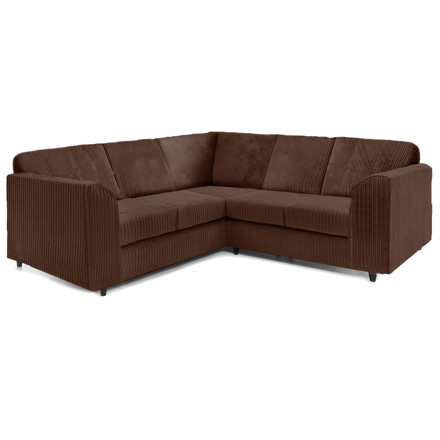 Ferguson Full Jumbo Cord 5 Seater 2 Corner 2 Sofa Full Back