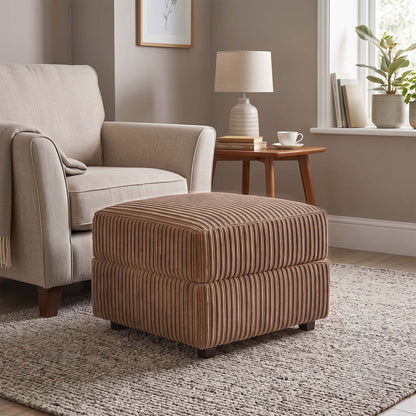Luxor / Ferguson / Delta Jumbo Cord Footstool