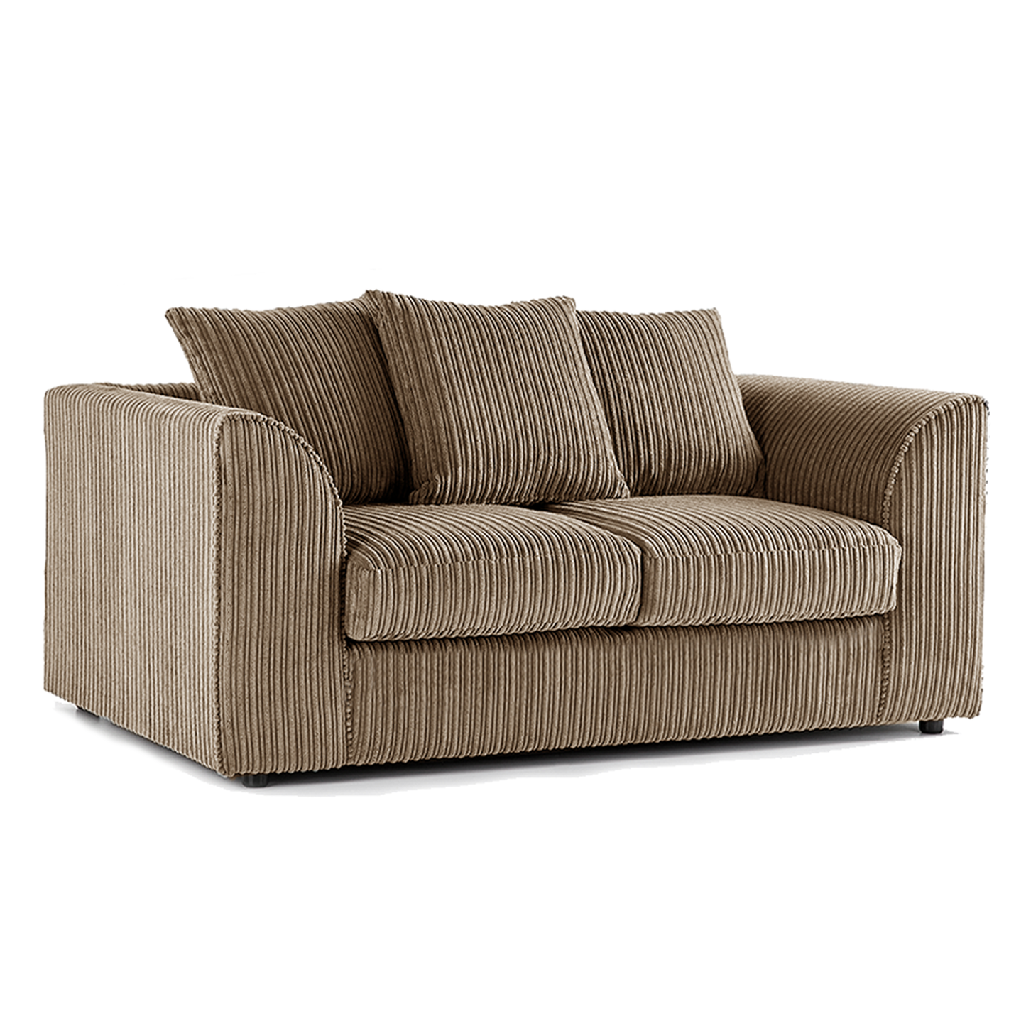 Luxor Full Jumbo Cord 2 Seater - Scatter Back