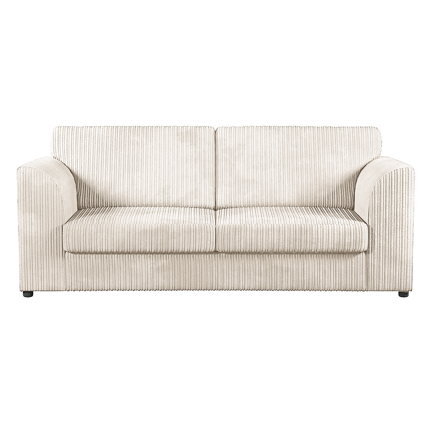 Luxor Full Jumbo Cord 3 Seater – Full Back