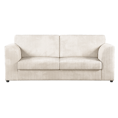 Luxor Full Jumbo Cord 3 Seater – Full Back