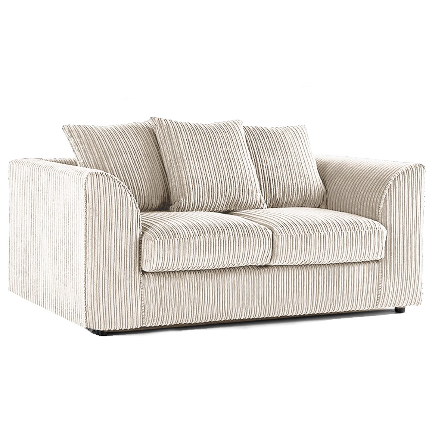 Luxor Full Jumbo Cord 2 Seater - Scatter Back