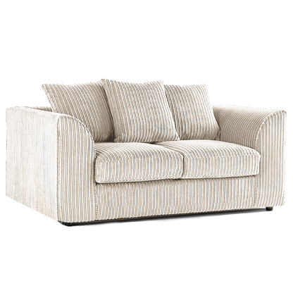 Luxor Full Jumbo Cord 2 Seater - Scatter Back