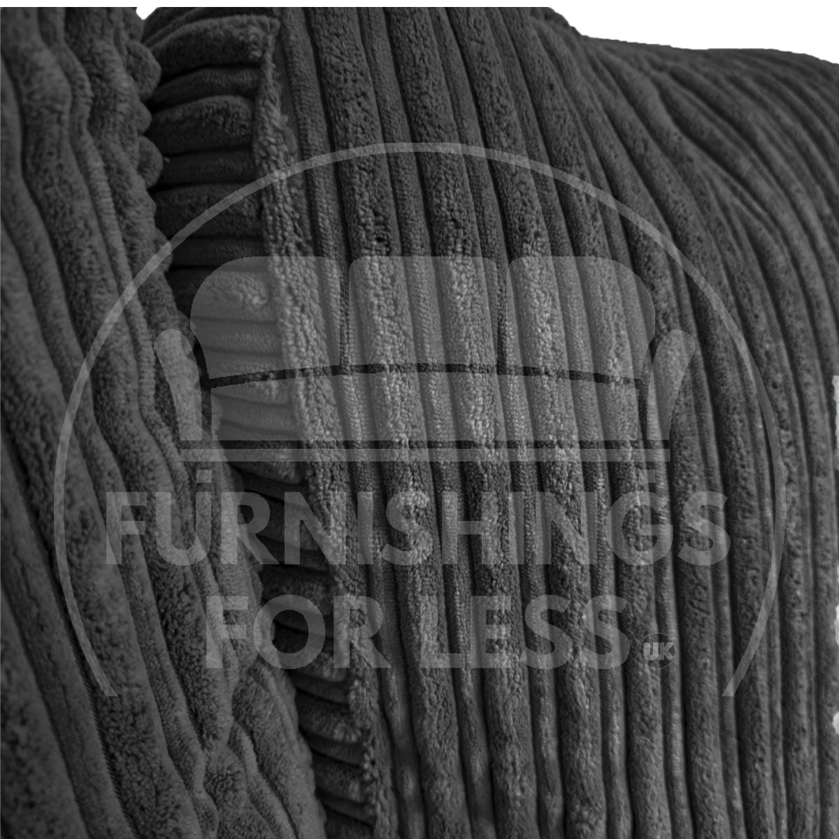 Delta Full Jumbo Cord Single Seater Armchair - 5