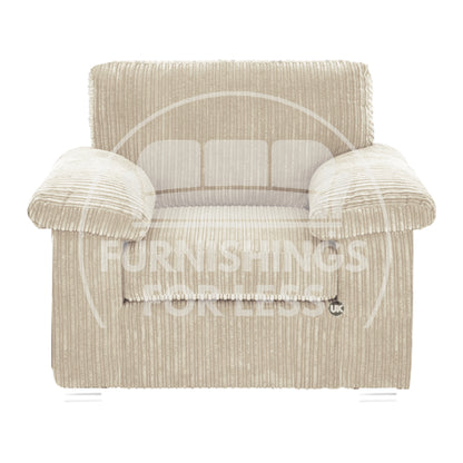 Delta Full Jumbo Cord Single Seater Armchair