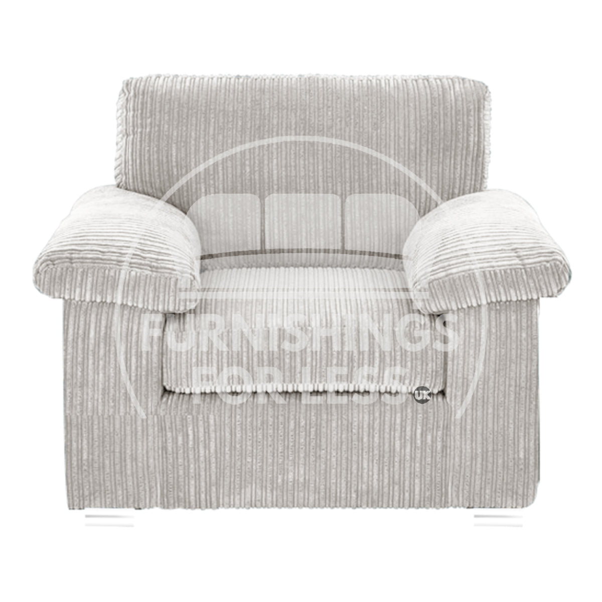 Delta Full Jumbo Cord Single Seater Armchair