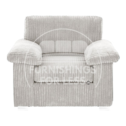Delta Full Jumbo Cord Single Seater Armchair