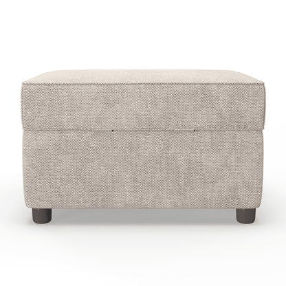 Edgar Fabric Ottoman Footstool - 3