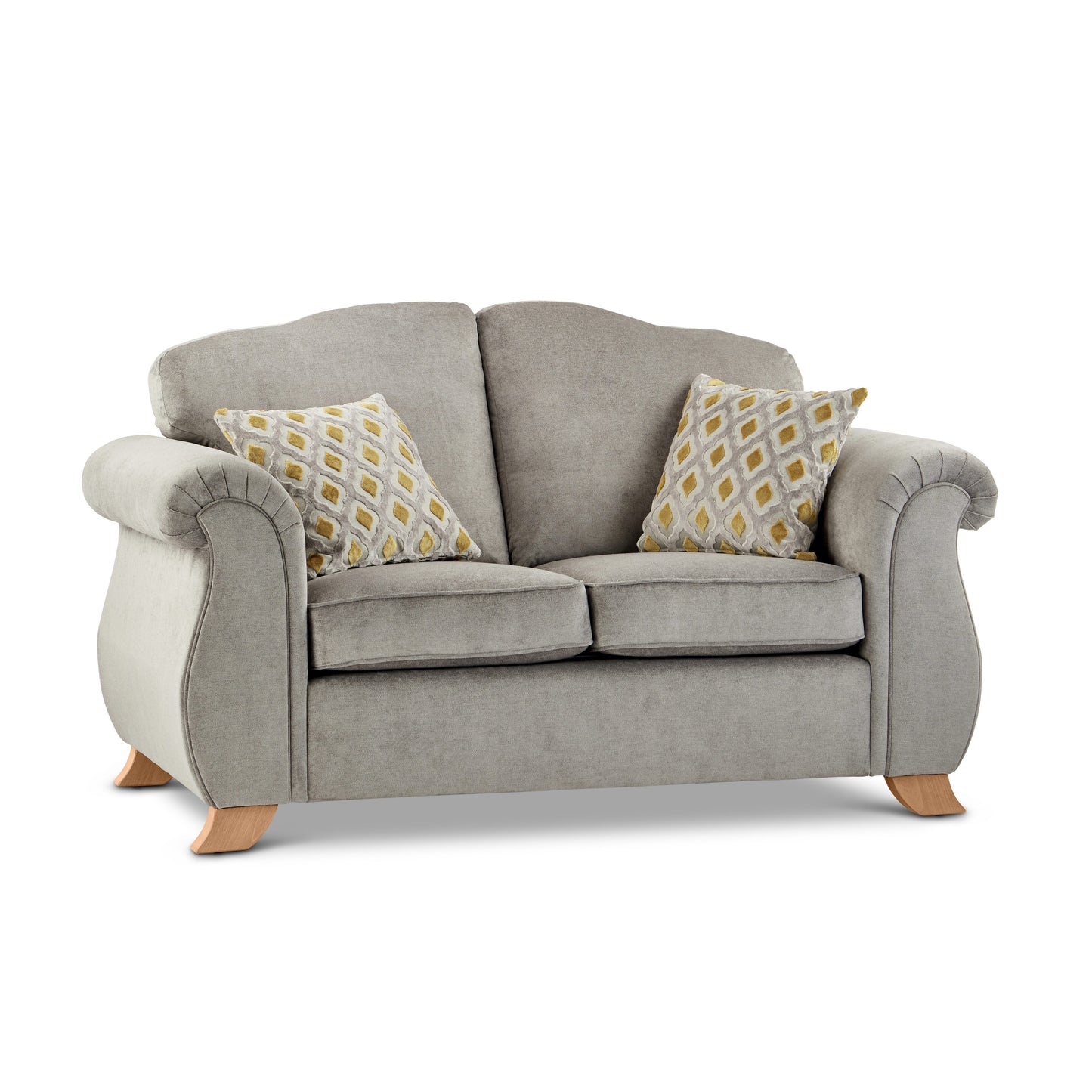 Freya Chenille Fabric 2 Seater Sofa