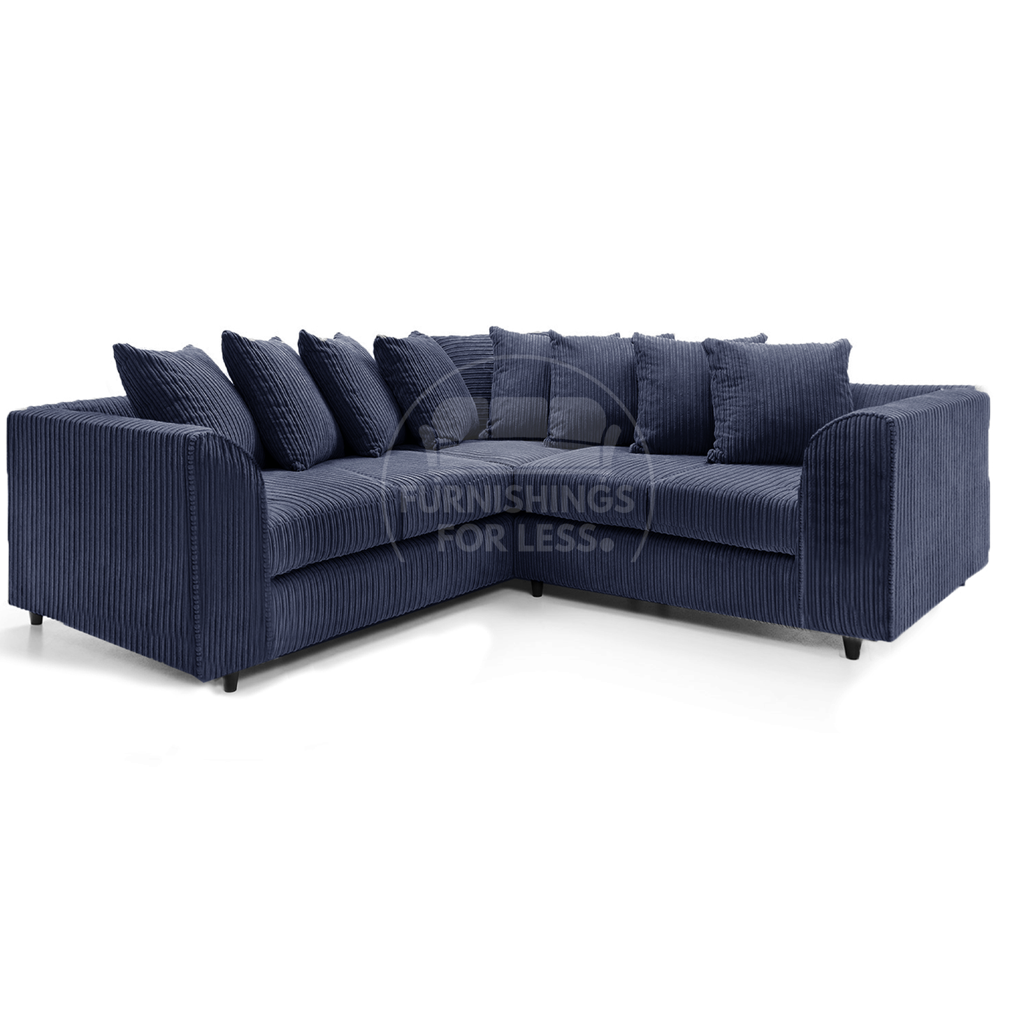 Ferguson / Luxor Full Jumbo Cord Corner Sofa