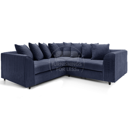 Ferguson / Luxor Full Jumbo Cord Corner Sofa