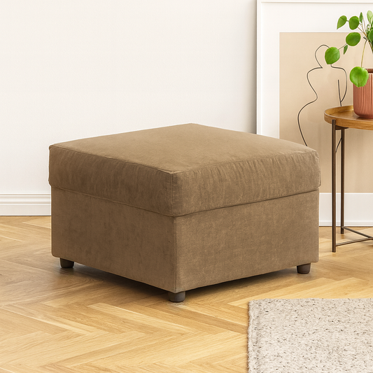 Fern Keira Fabric Footstool