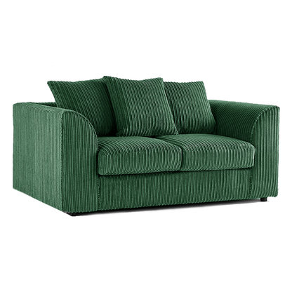 Luxor Full Jumbo Cord 2 Seater - Scatter Back