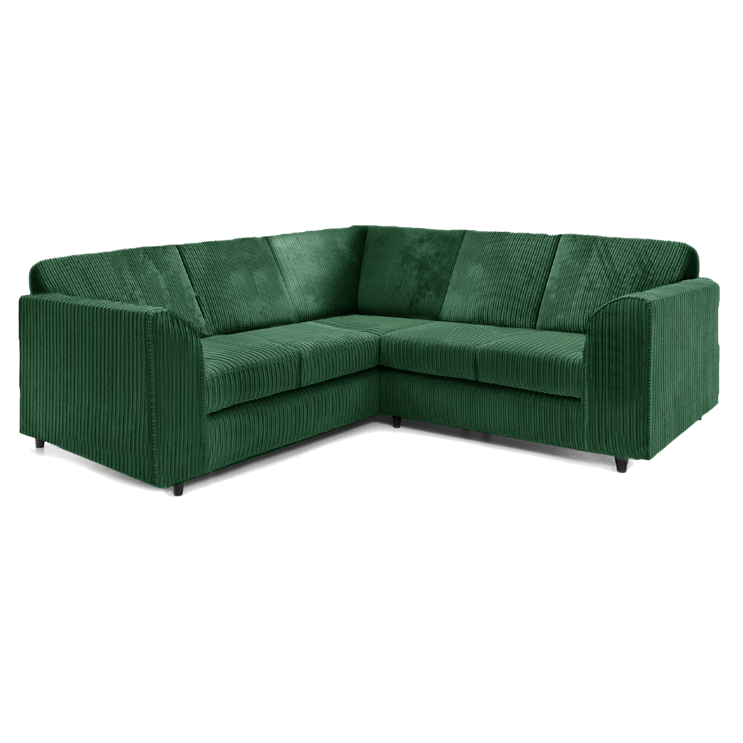 Ferguson Full Jumbo Cord 5 Seater 2 Corner 2 Sofa Full Back