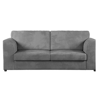 Luxor Full Jumbo Cord 3 Seater – Full Back