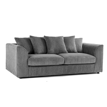 Luxor Full Jumbo Cord 3 Seater - Scatter Back