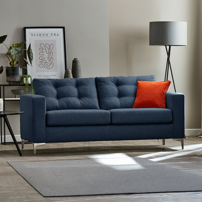 Hackney Fabric 3 Seater Sofa