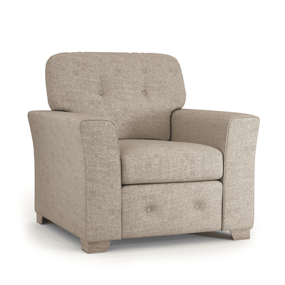 Hartley Fullback Tufted Armchair