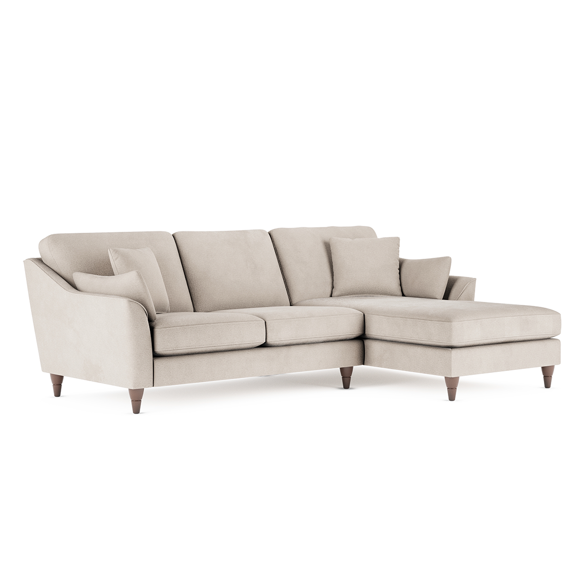 Hepburn Large L Shaped Fabric Corner Sofa